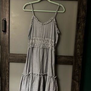 French country raw linen